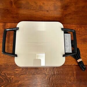 CORNING WARE Electromatic Skillet P-12-ES 10" Electric Vintage Appliance MCM